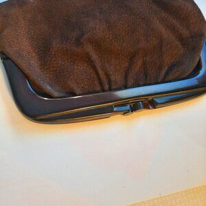 BN Made From Italy Suede Genuine Leather Designer Purse